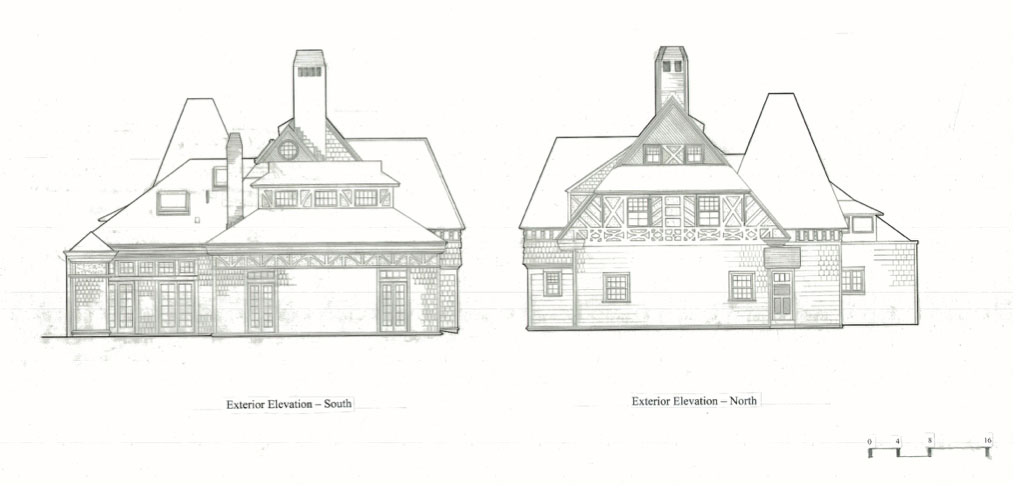 Watts Sherman Stables - Exterior Elevation