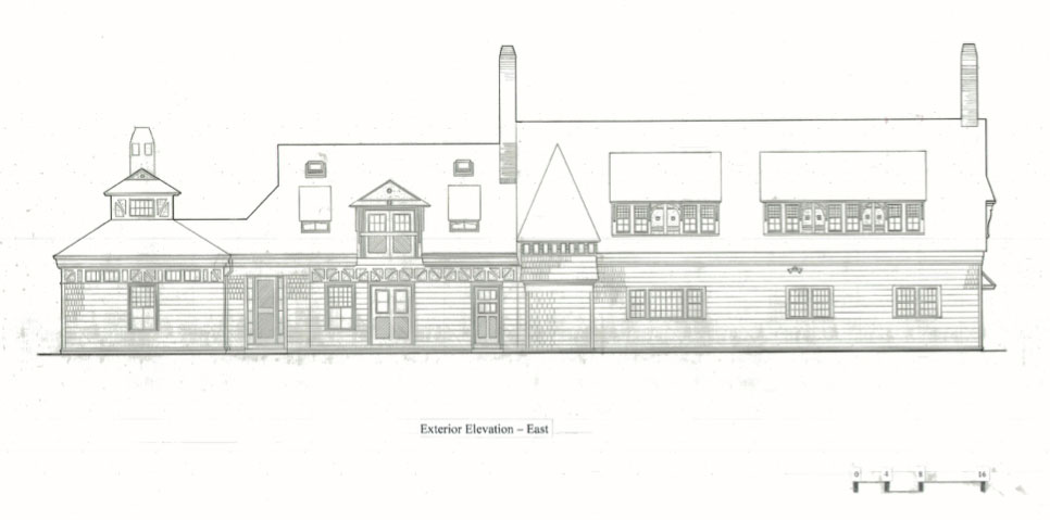 Watts Sherman Stables - Exterior Elevation